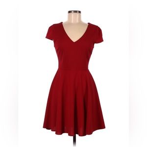 Juniors Bow-Back Fit & Flare Dress (B Darlin)